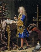 Jean Ranc Retrato de Carlos III, nino oil painting on canvas